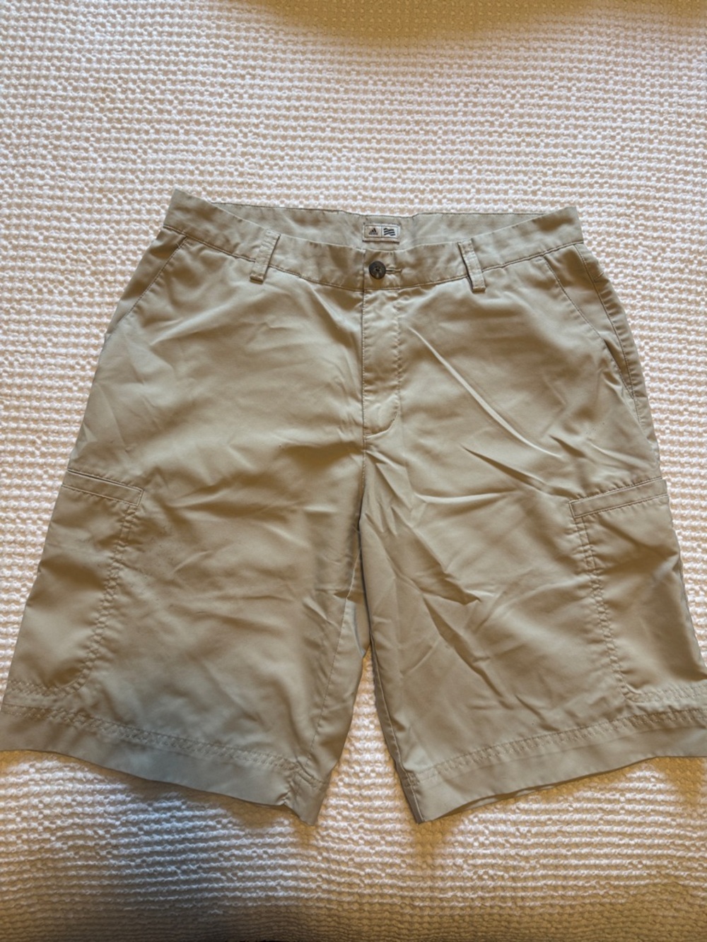 adidas Tan Cargo Shorts